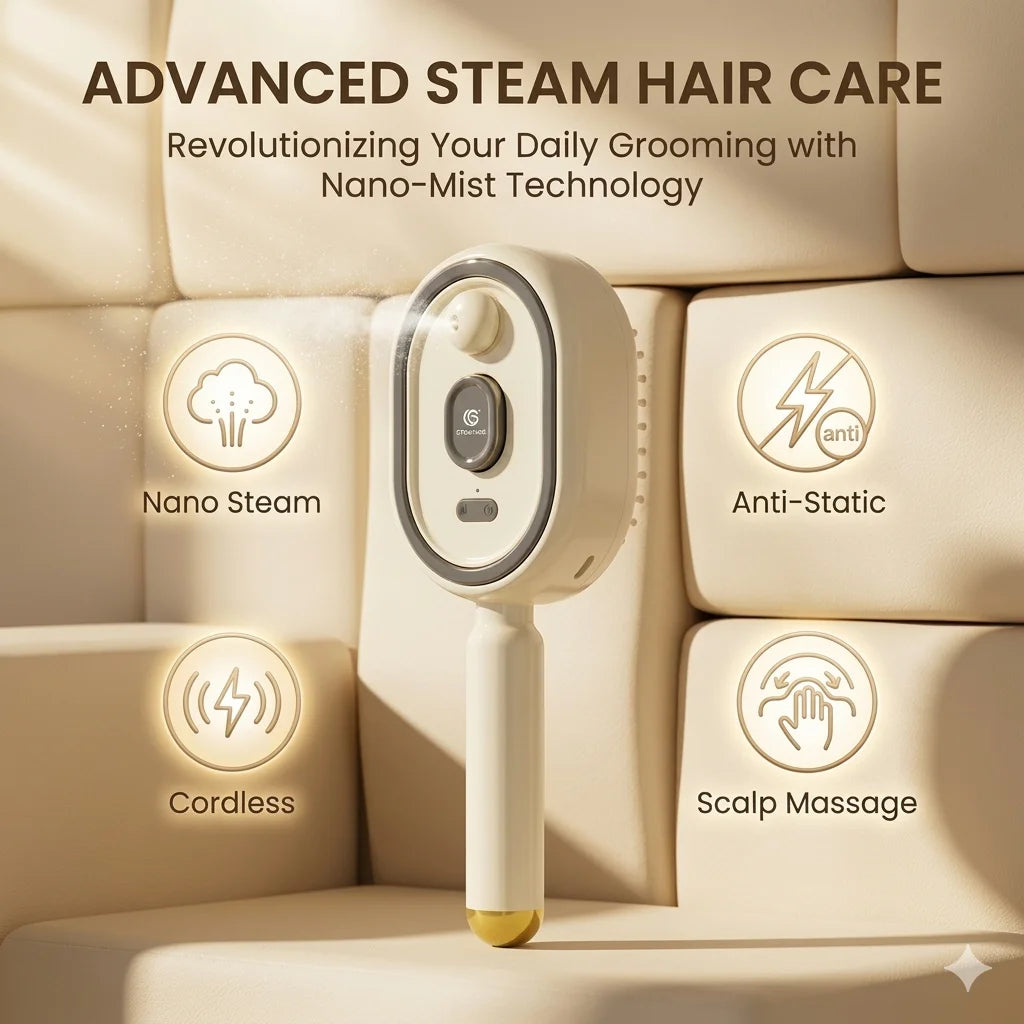 Wallure™│ 5 in 1  Air Cushion Brush